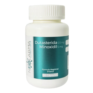 Minoxidil 5 mg + Dutasterida 0.5 mg caps
